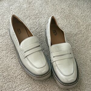 Taupe loafers